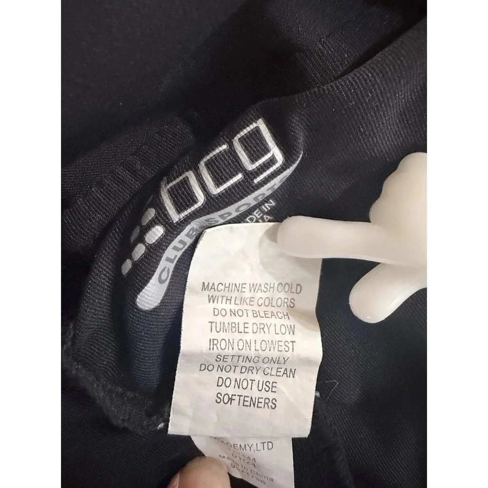 BCG Club Sports‎ Skort Womens XL Black Pleated Athletic Tennis Skirt